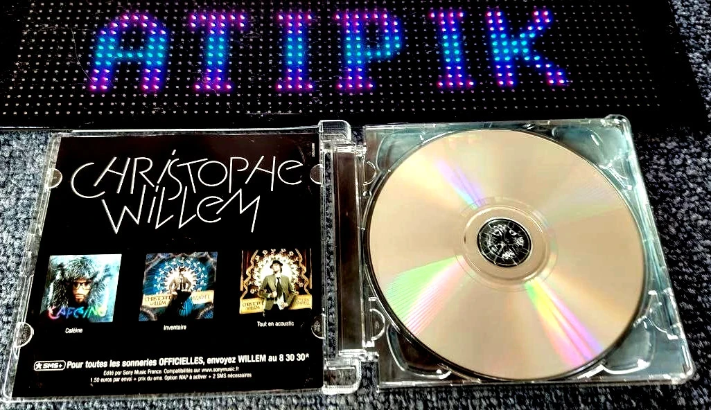 🎤 Christophe Willem - Caféine - CD Pop Électro Indispensable 💕 – photo 4